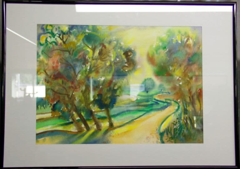 Fotorelacja z wernisażu wystawy malarstwa Bernharda Franke